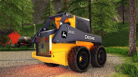 skid steer trailer fs19|fs19 john deere skid steer.